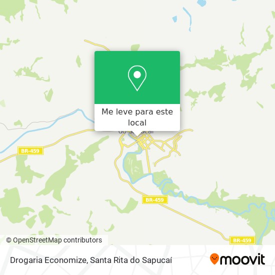 Drogaria Economize mapa