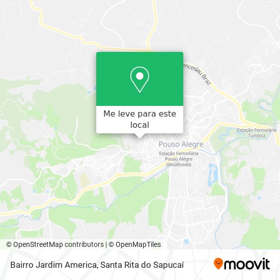 Bairro Jardim America mapa