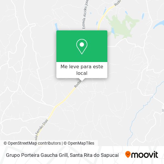 Grupo Porteira Gaucha Grill mapa