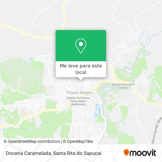 Doceria Caramelada mapa