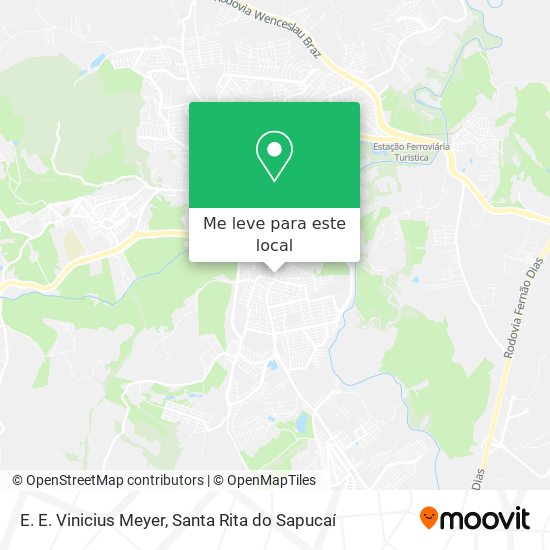 E. E. Vinicius Meyer mapa