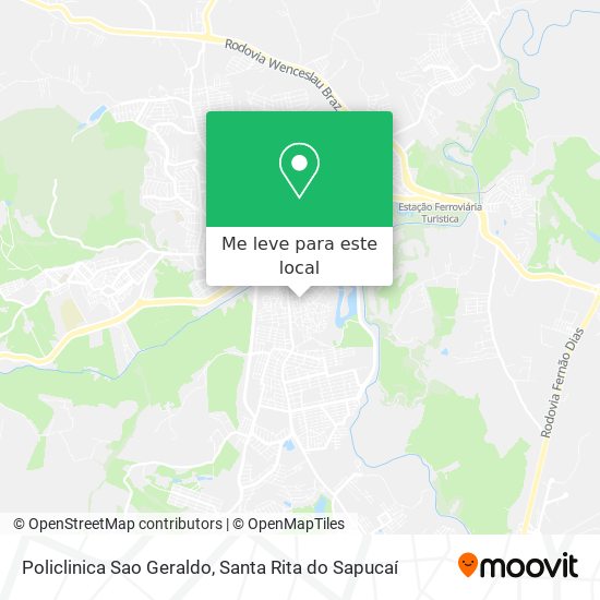 Policlinica Sao Geraldo mapa