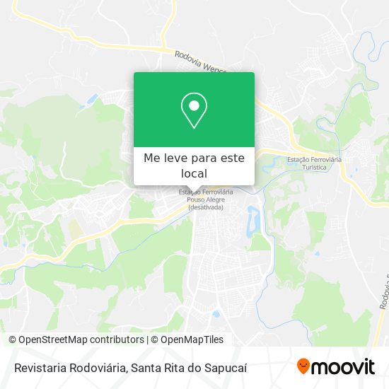 Revistaria Rodoviária mapa