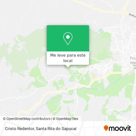 Cristo Redentor mapa