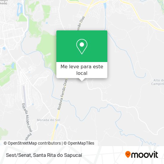 Sest/Senat mapa