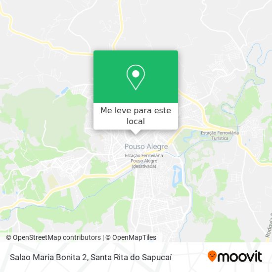 Salao Maria Bonita 2 mapa