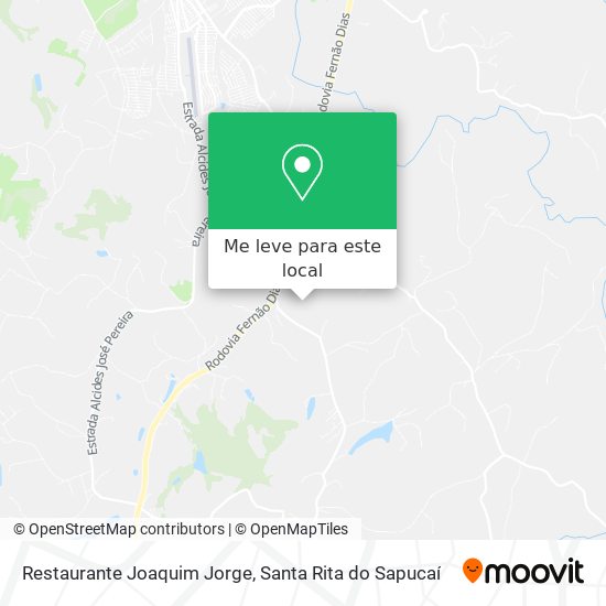 Restaurante Joaquim Jorge mapa