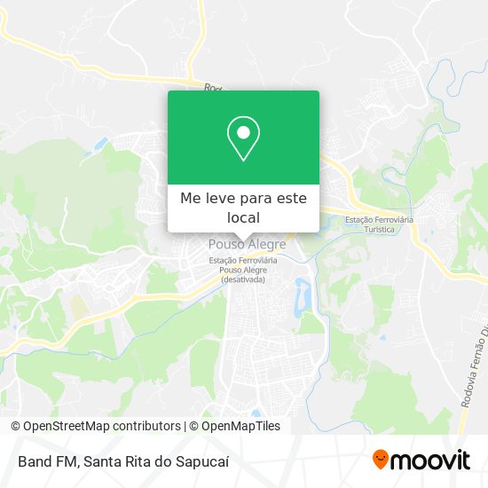 Band FM mapa