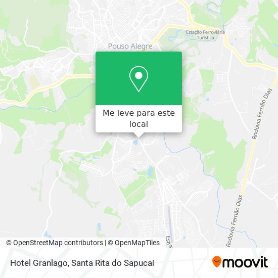 Hotel Granlago mapa