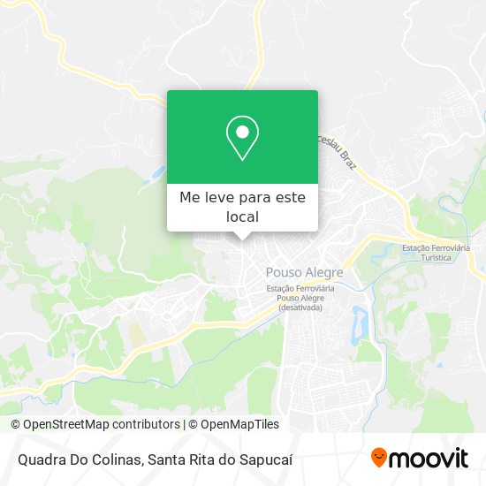 Quadra Do Colinas mapa