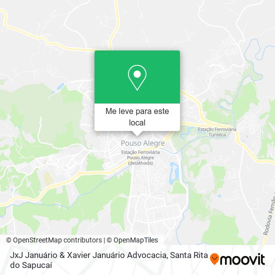 JxJ Januário & Xavier Januário Advocacia mapa