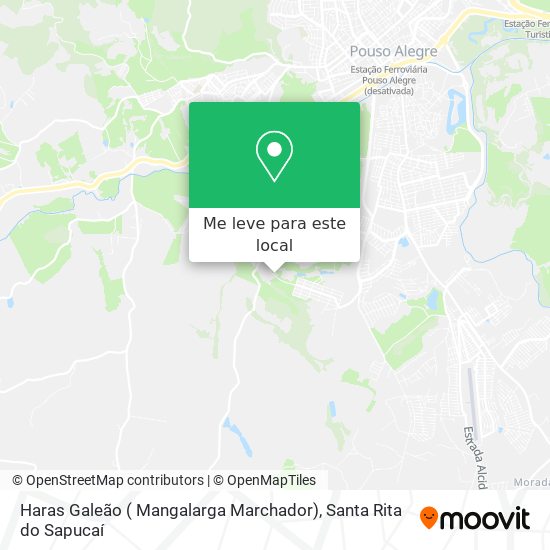 Haras Galeão ( Mangalarga Marchador) mapa