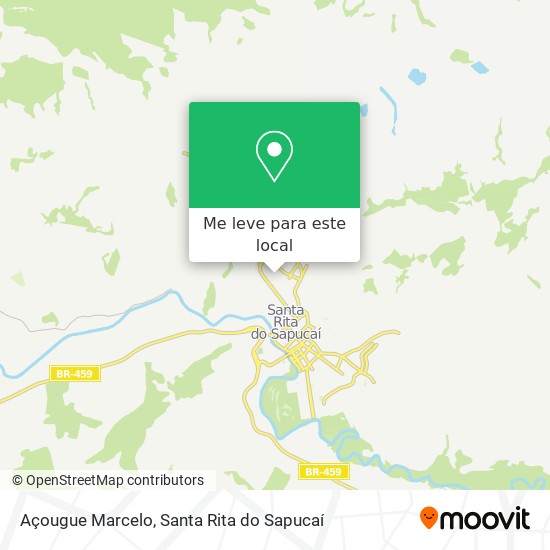 Açougue Marcelo mapa
