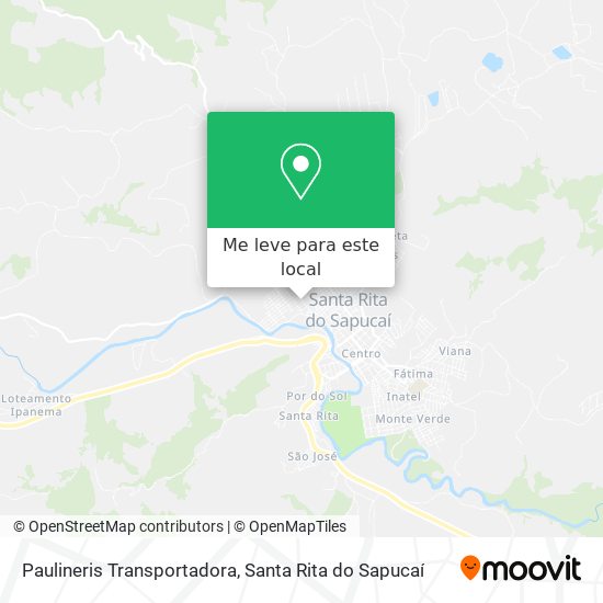 Paulineris Transportadora mapa