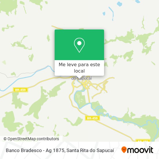 Banco Bradesco - Ag 1875 mapa