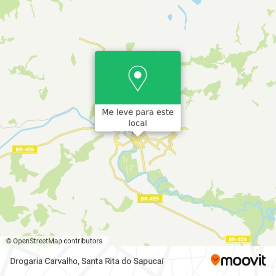 Drogaria Carvalho mapa