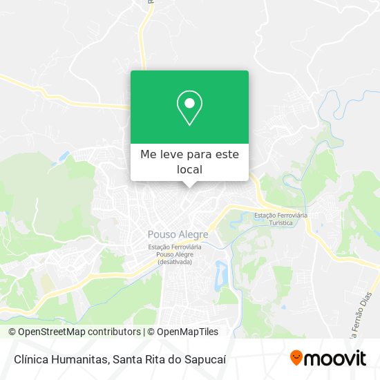 Clínica Humanitas mapa