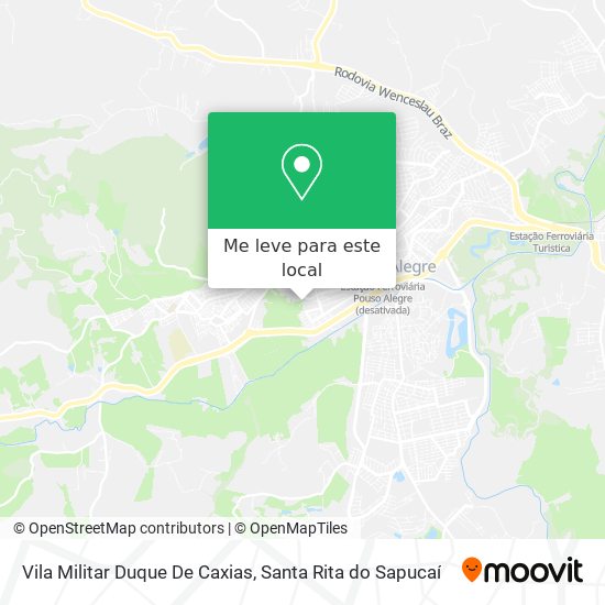 Vila Militar Duque De Caxias mapa