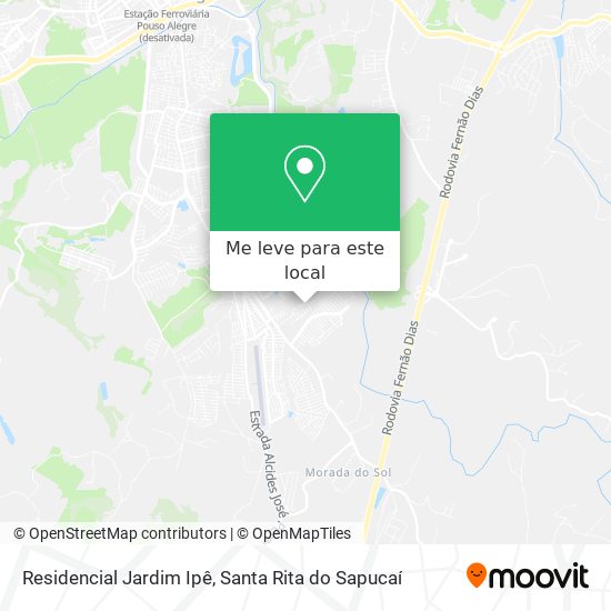 Residencial Jardim Ipê mapa