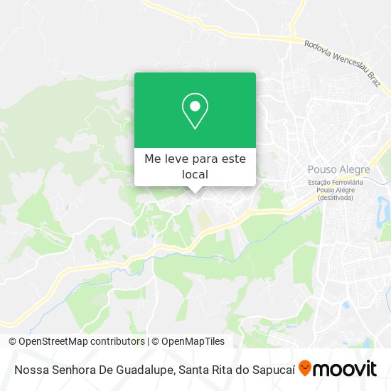 Nossa Senhora De Guadalupe mapa