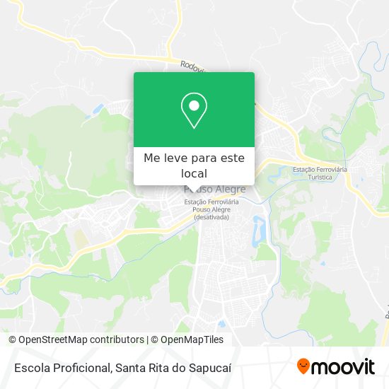 Escola Proficional mapa