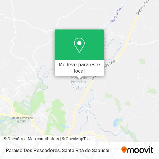 Paraíso Dos Pescadores mapa