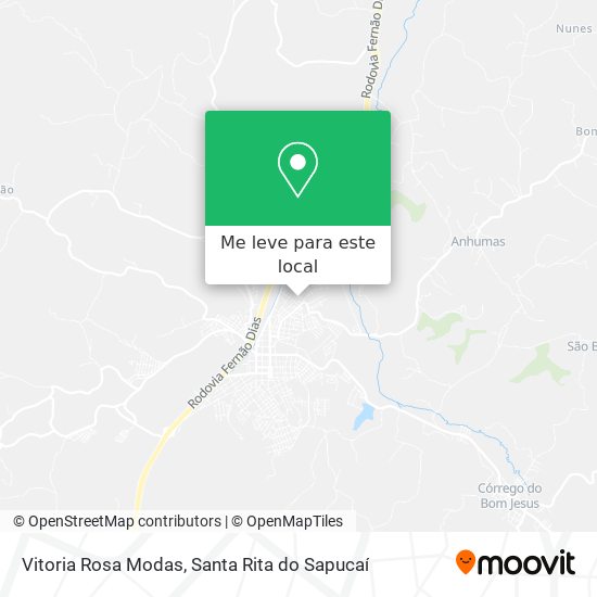 Vitoria Rosa Modas mapa