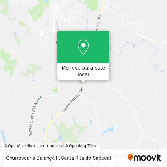 Churrascaria Balança II mapa