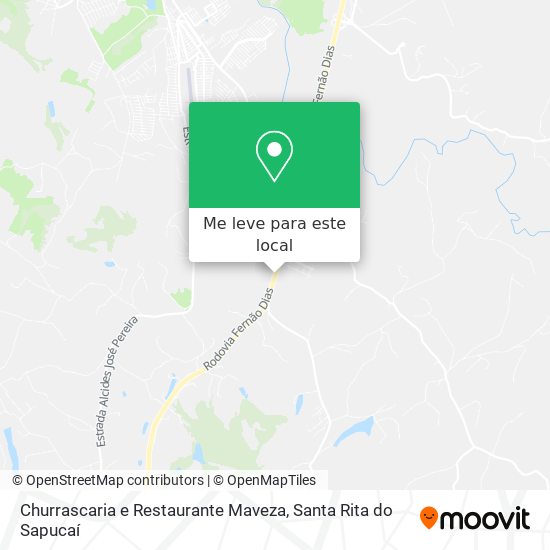 Churrascaria e Restaurante Maveza mapa