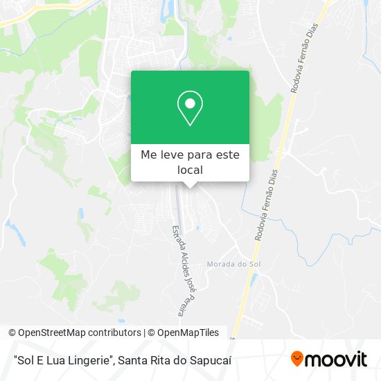 ''Sol E Lua Lingerie'' mapa