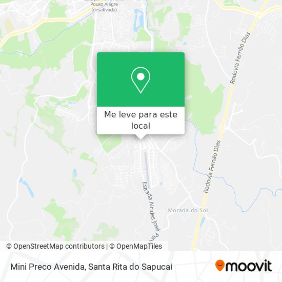 Mini Preco Avenida mapa