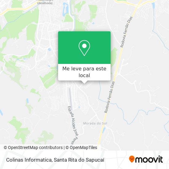 Colinas Informatica mapa