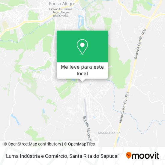 Luma Indústria e Comércio mapa