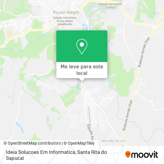 Ideia Solucoes Em Informatica mapa