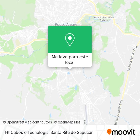 Ht Cabos e Tecnologia mapa
