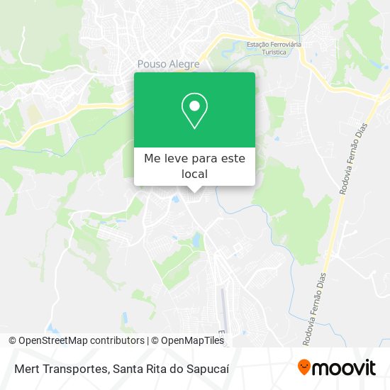 Mert Transportes mapa