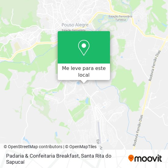 Padaria & Confeitaria Breakfast mapa