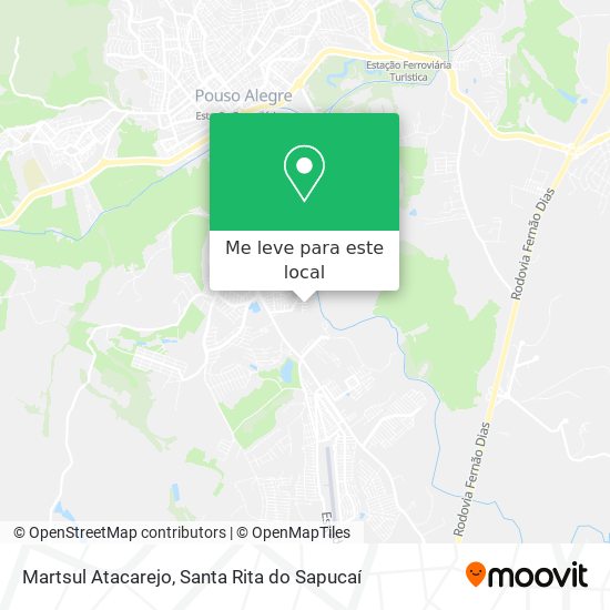 Martsul Atacarejo mapa