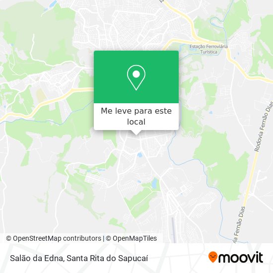 Salão da Edna mapa