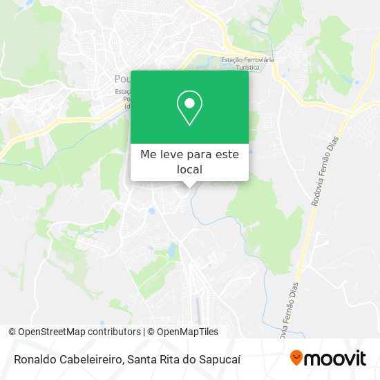Ronaldo Cabeleireiro mapa