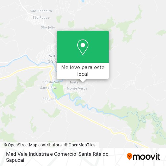 Med Vale Industria e Comercio mapa