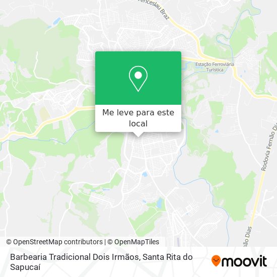 Barbearia Tradicional Dois Irmãos mapa