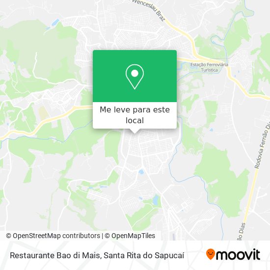 Restaurante Bao di Mais mapa