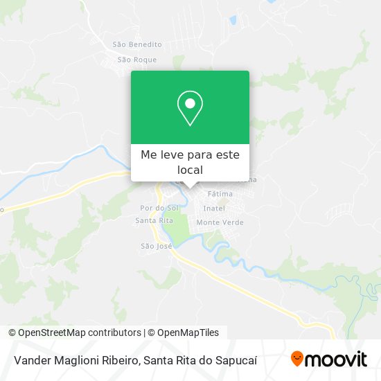 Vander Maglioni Ribeiro mapa