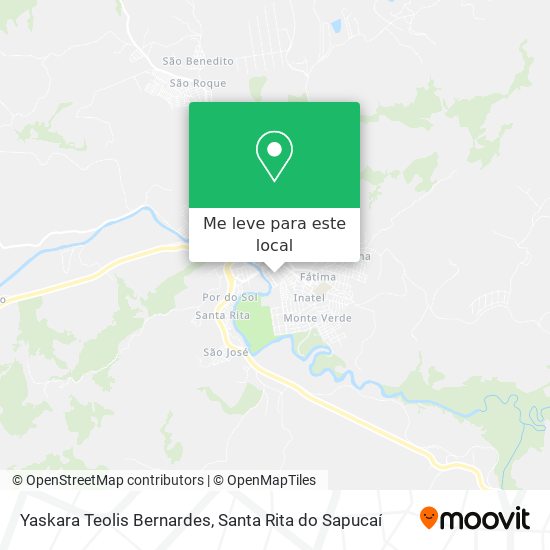 Yaskara Teolis Bernardes mapa