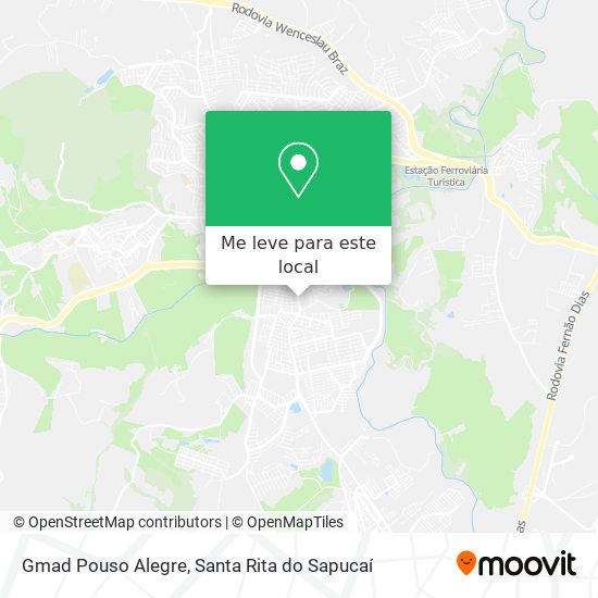 Gmad Pouso Alegre mapa