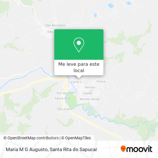 Maria M G Augusto mapa