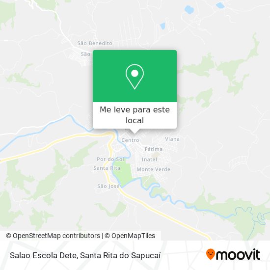 Salao Escola Dete mapa