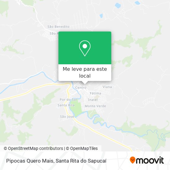 Pipocas Quero Mais mapa