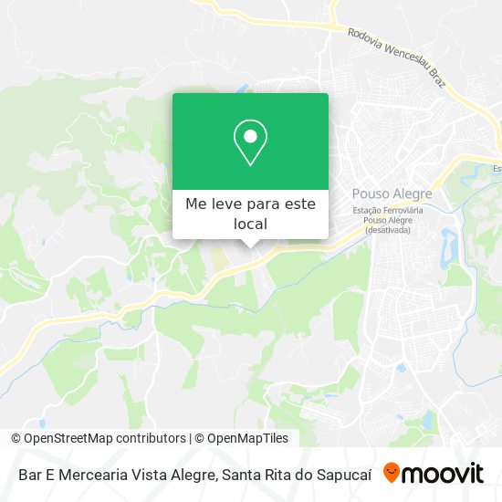 Bar E Mercearia Vista Alegre mapa
